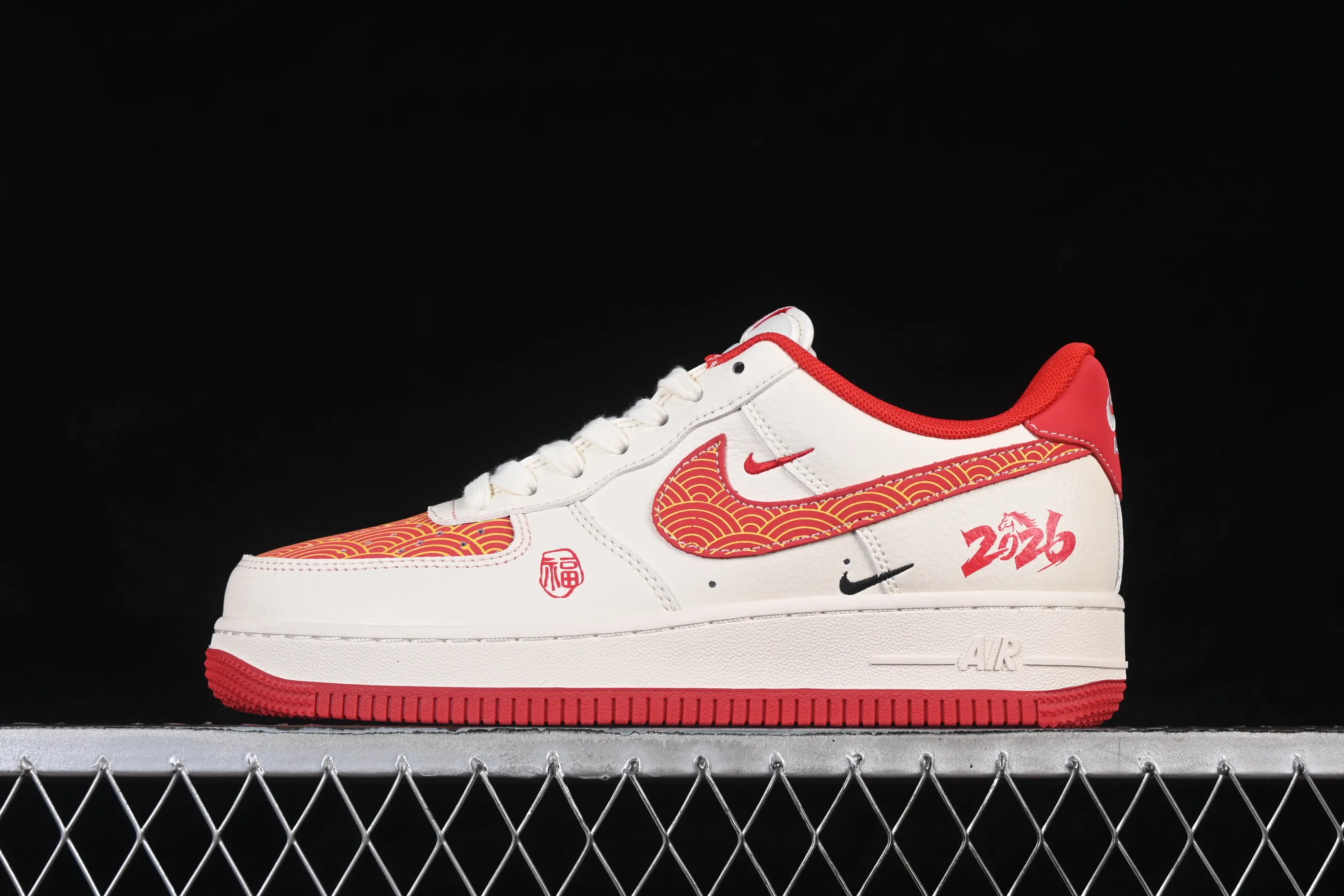 All categories Nk Air Force 1 Air Force series Nk Air Force 1 Low Air Force low-top Nike Air Force 1'07 Low red and gold interlaced Air Force 1 low-top casual sneakers MZ9588-838